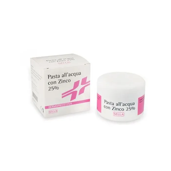 Паста на водной основе с цинком 100 мл Дерматит Sella
Паста на водной основе с цинком 100 мл Дерматит Sella