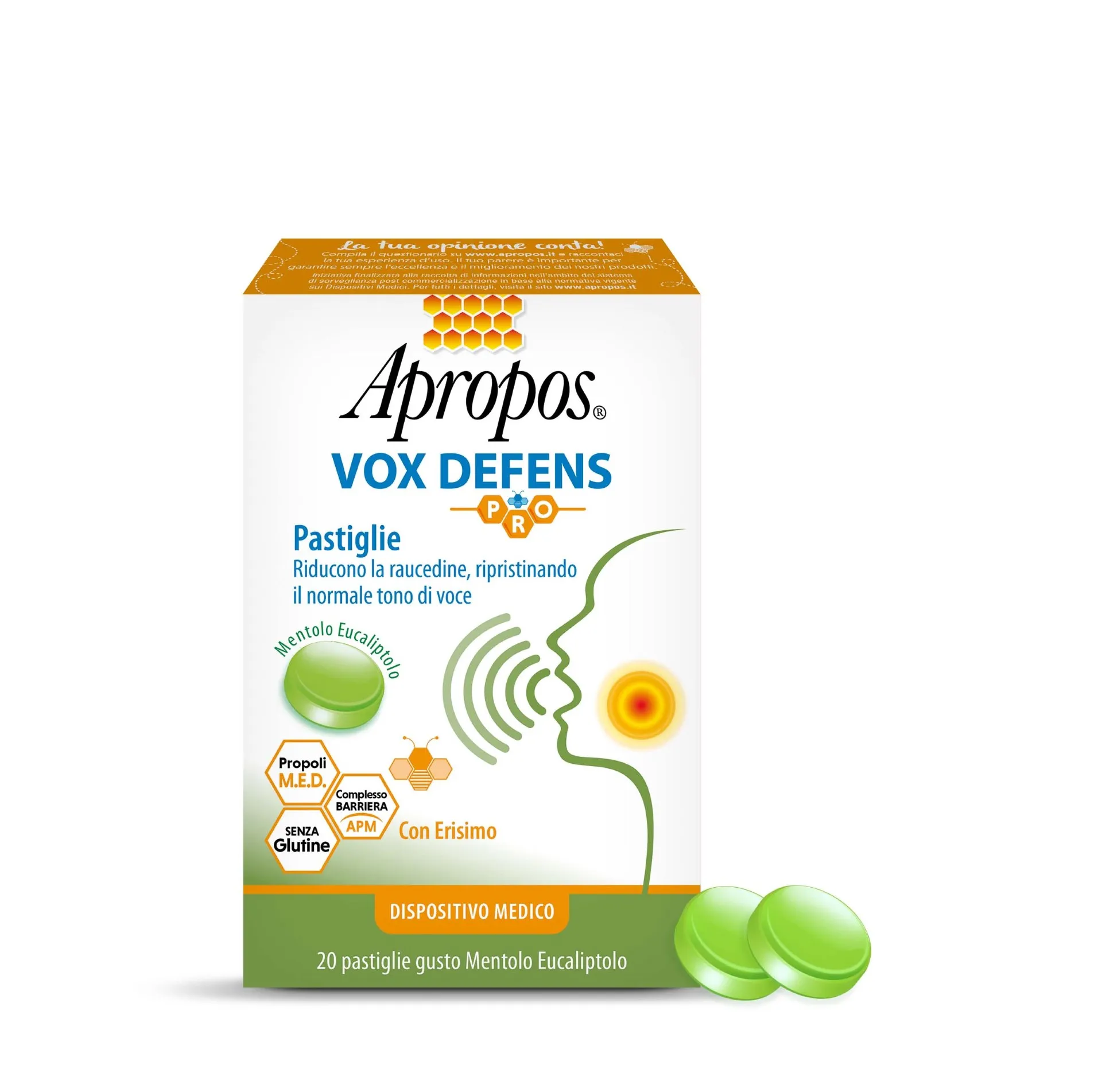 По поводу Vox D Pro Mentol/Eucal 20 Apropos
По поводу Vox D Pro Mentol/Eucal 20 Apropos