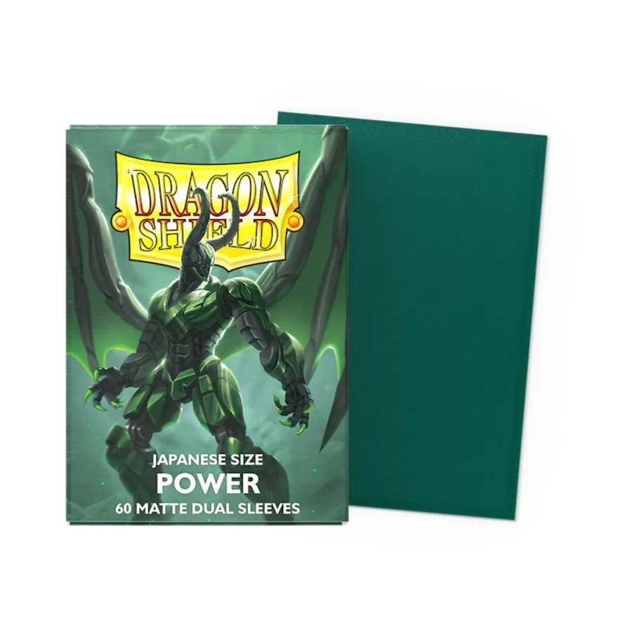 Японские рукава – матовые Dual Power (60), Dragon Shield - Card Sleeves - Japanese
Японские рукава – матовые Dual Power (60), Dragon Shield - Card Sleeves - Japanese