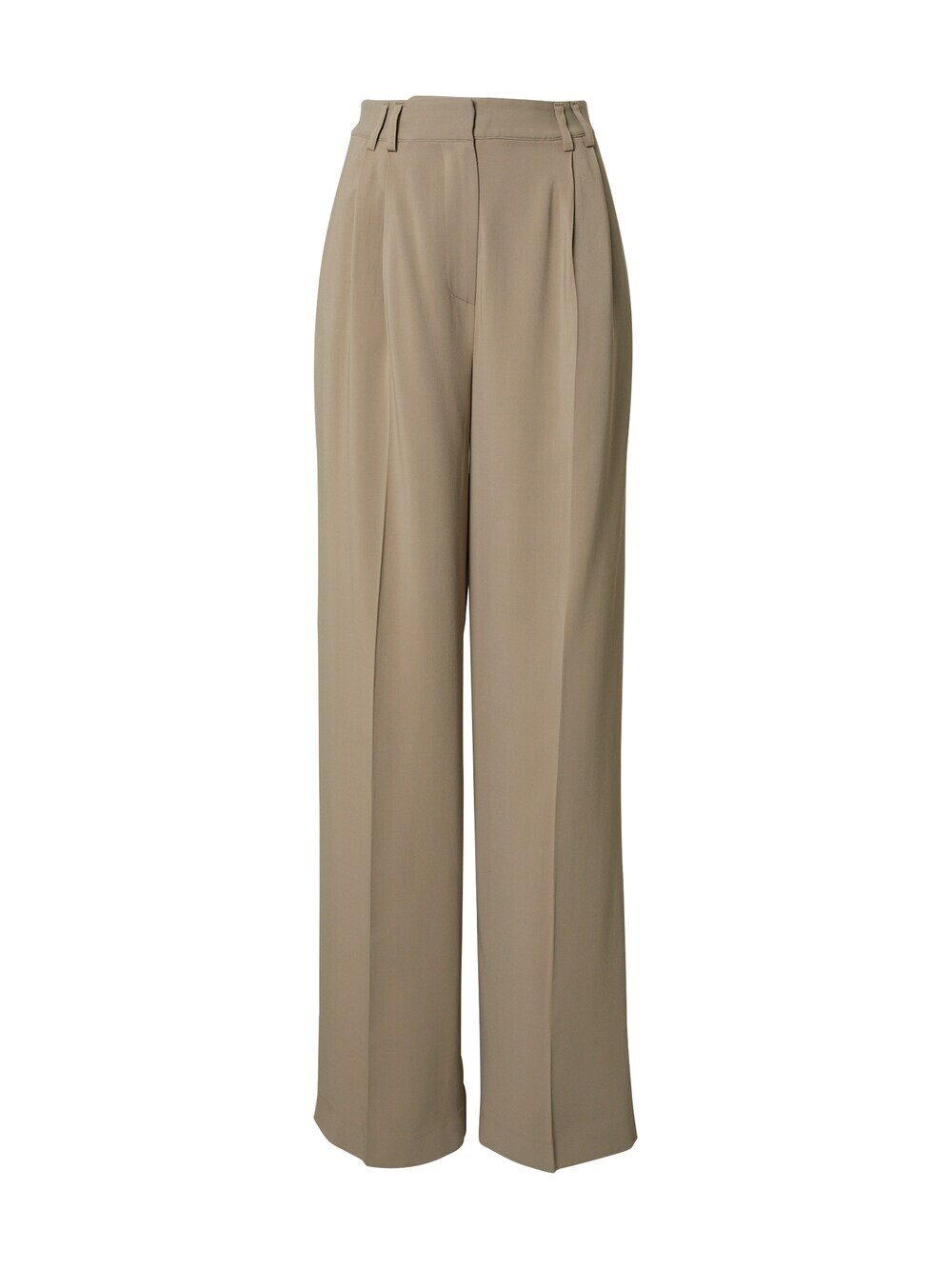 Свободные брюки со складками спереди About You Ruby, бежевый 
Свободные брюки со складками спереди About You Ruby, бежевый