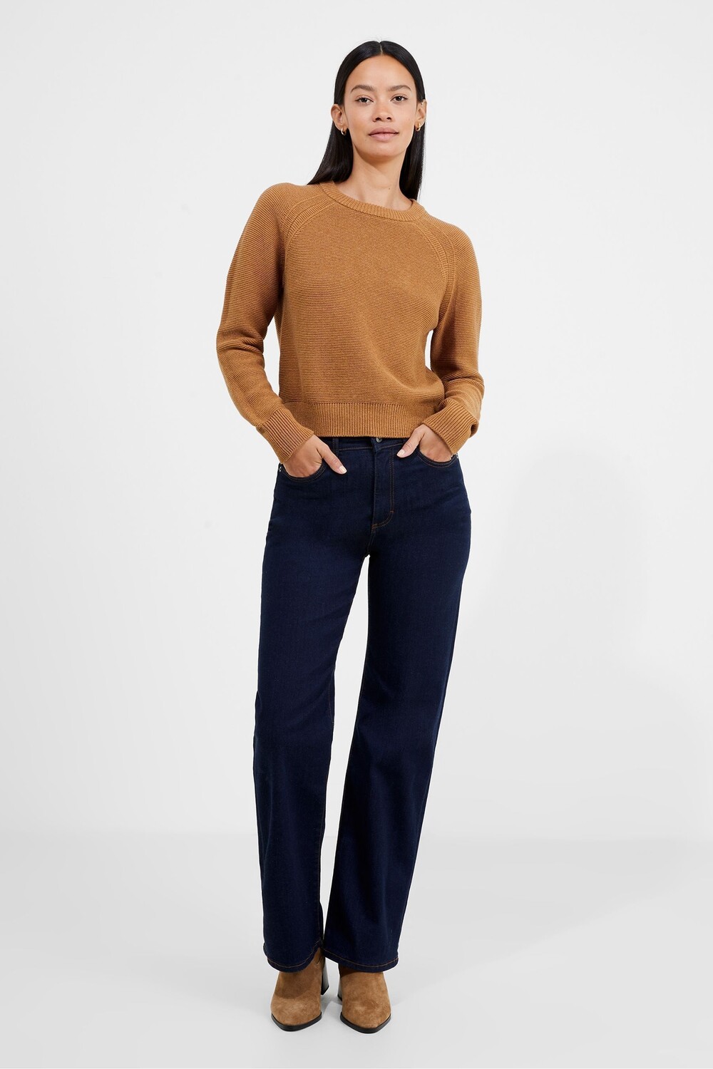 Джемпер с круглым вырезом lilly mozart French Connection, бежевый
Джемпер с круглым вырезом lilly mozart French Connection, бежевый