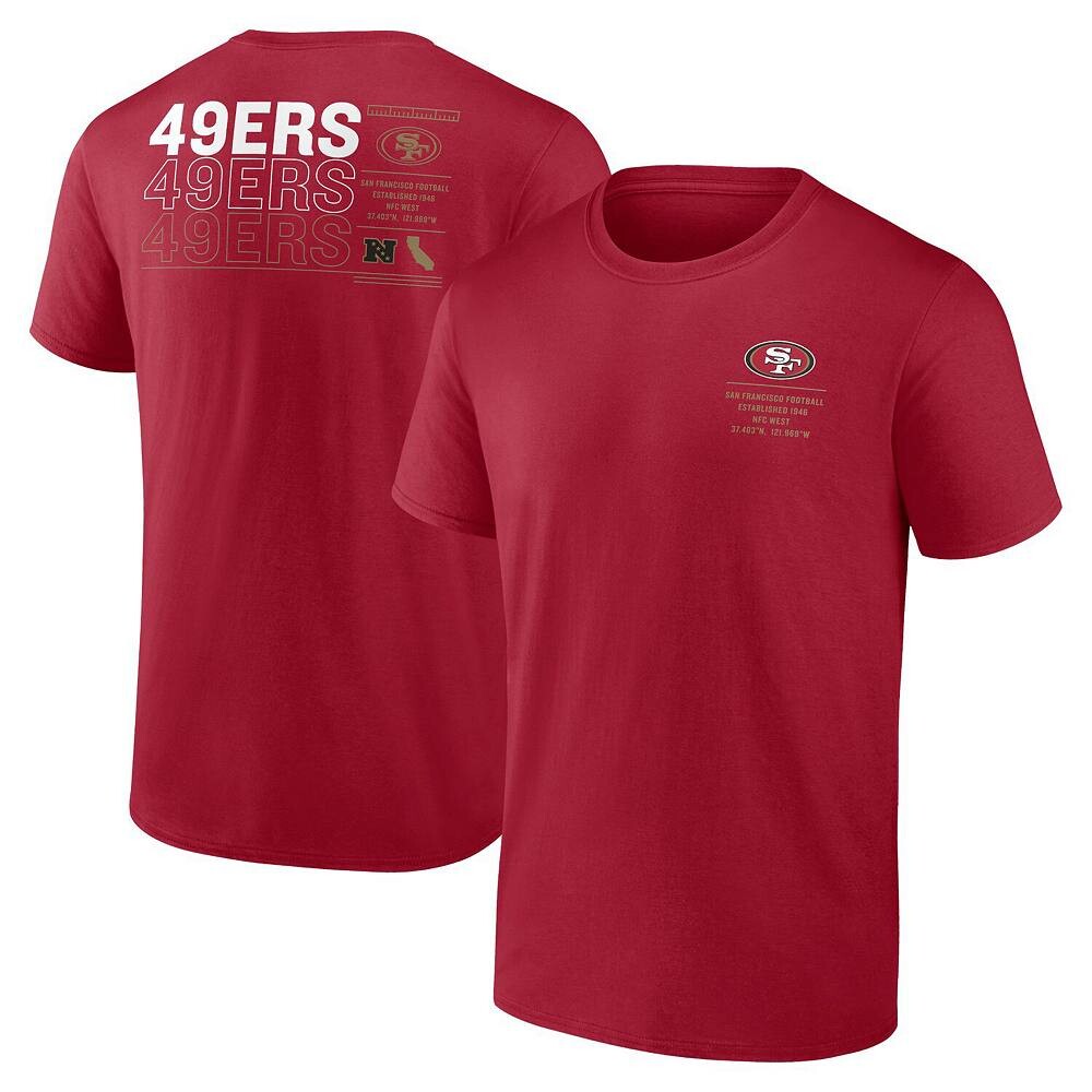 Мужская футболка Fanatics Scarlet San Francisco 49ers с повторной статистикой Fanatics Brands - White Label, красный
Мужская футболка Fanatics Scarlet San Francisco 49ers с повторной статистикой Fanatics Brands - White Label, красный