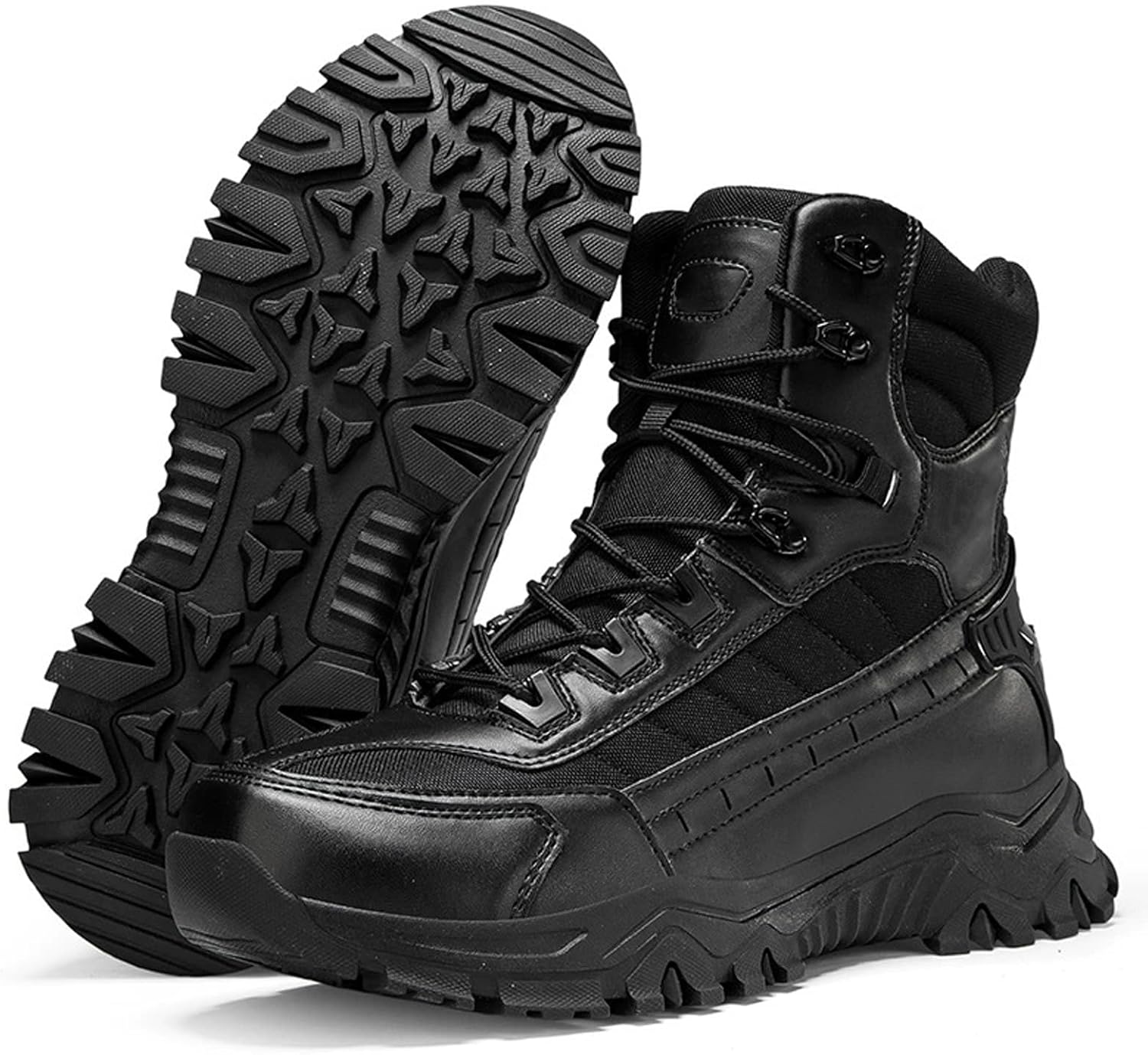 Мужские ортопедические защитные ботинки, удобные водонепроницаемые ортопедические прогулочные ботинки с широкой колодкой, боковая молния, боевые ботинки против растяжений для походов Vokimax, черный
Мужские ортопедические защитные ботинки, удобные водонепроницаемые ортопедические прогулочные ботинки с широкой колодкой, боковая молния, боевые ботинки против растяжений для походов Vokimax, черный