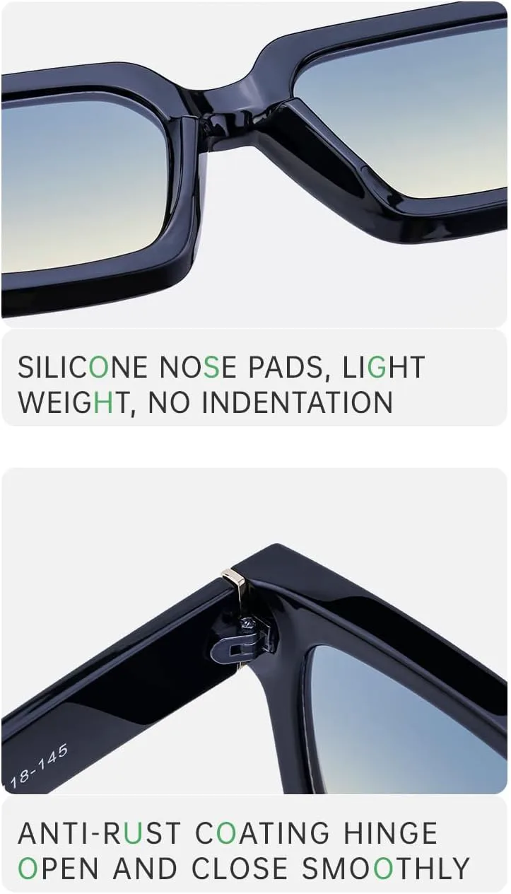 Женские ретро-солнцезащитные очки европейского и американского образца в бокс-сете - защита от УФ-излучения UV400, стиль ретро для уличной фотографии GFYFJXJT, C6
Женские ретро-солнцезащитные очки европейского и американского образца в бокс-сете - защита от УФ-излучения UV400, стиль ретро для уличной фотографии GFYFJXJT, C6