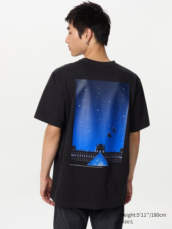 Футболка с графическим принтом «Дораэмон встречает Лувр» Uniqlo, черный
Футболка с графическим принтом «Дораэмон встречает Лувр» Uniqlo, черный