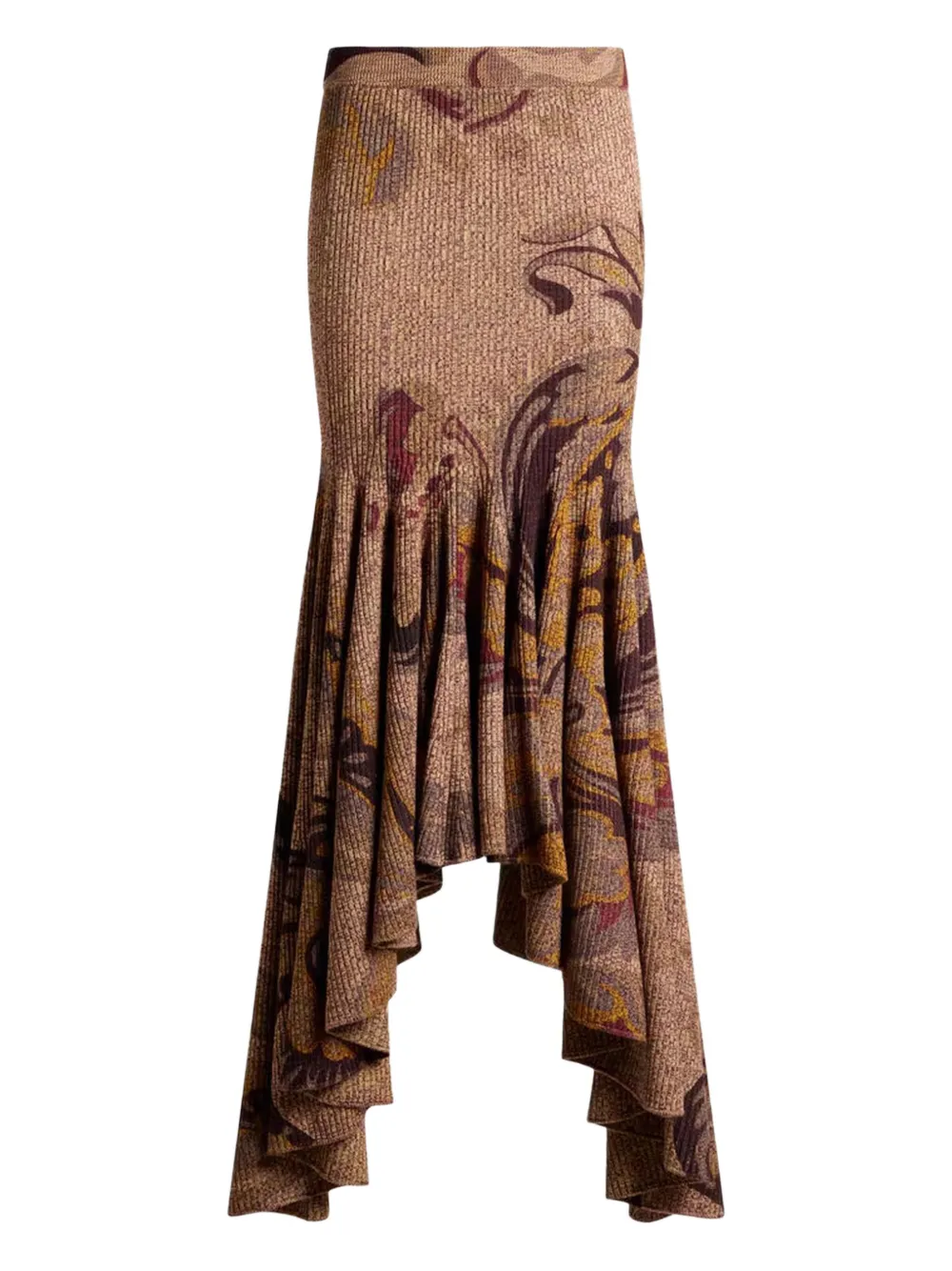 Юбка миди с цветочным принтом в рубчик ETRO, нейтральный
Юбка миди с цветочным принтом в рубчик ETRO, нейтральный