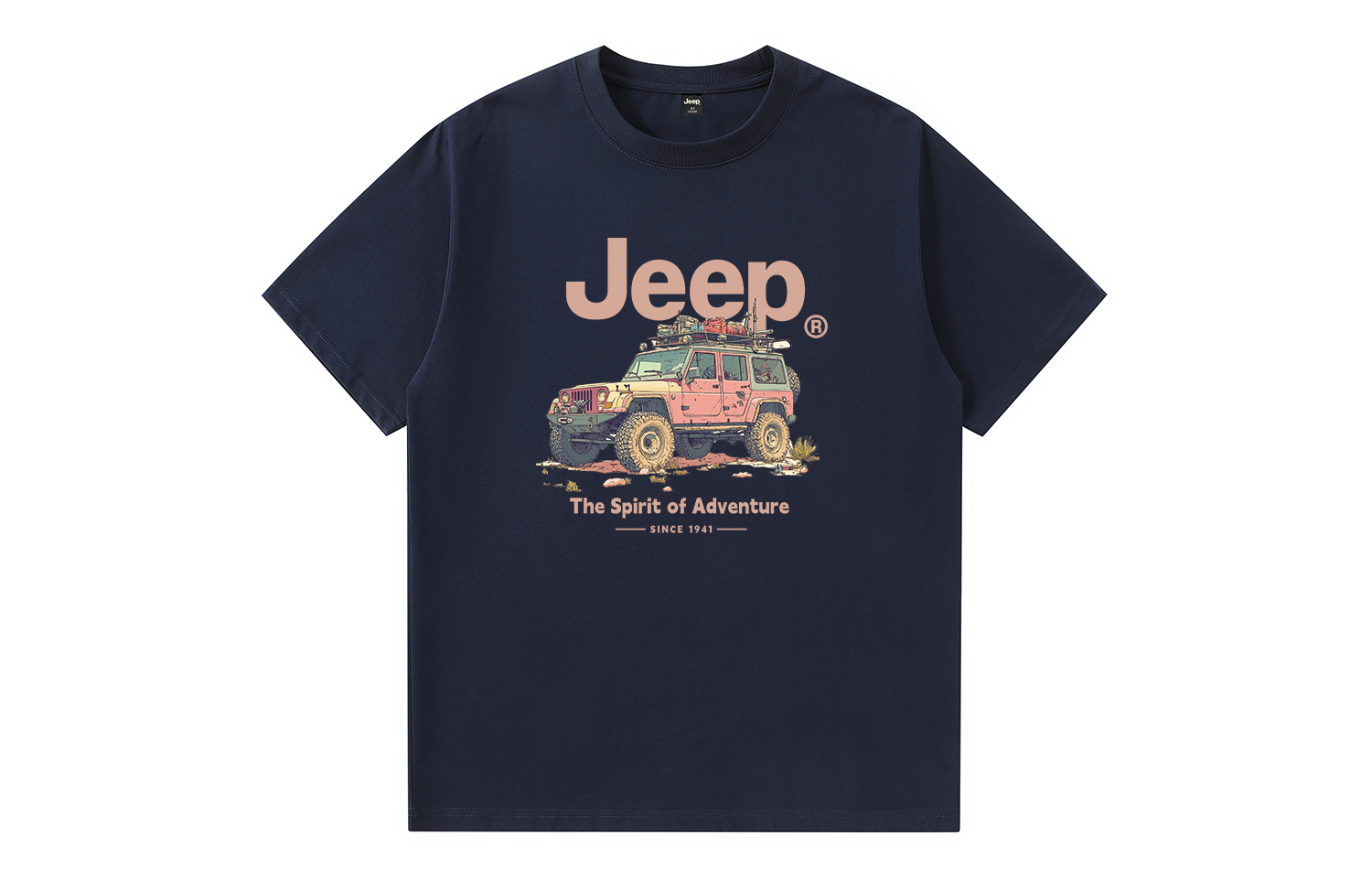 Футболка Unisex Crew Neck Moderate Heavyweight Jeep, темно-синий
Футболка Unisex Crew Neck Moderate Heavyweight Jeep, темно-синий