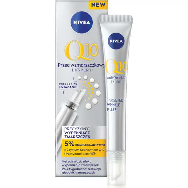 Сыворотка-заполнитель морщин Precision Serum, 15 мл Nivea Q10
Сыворотка-заполнитель морщин Precision Serum, 15 мл Nivea Q10