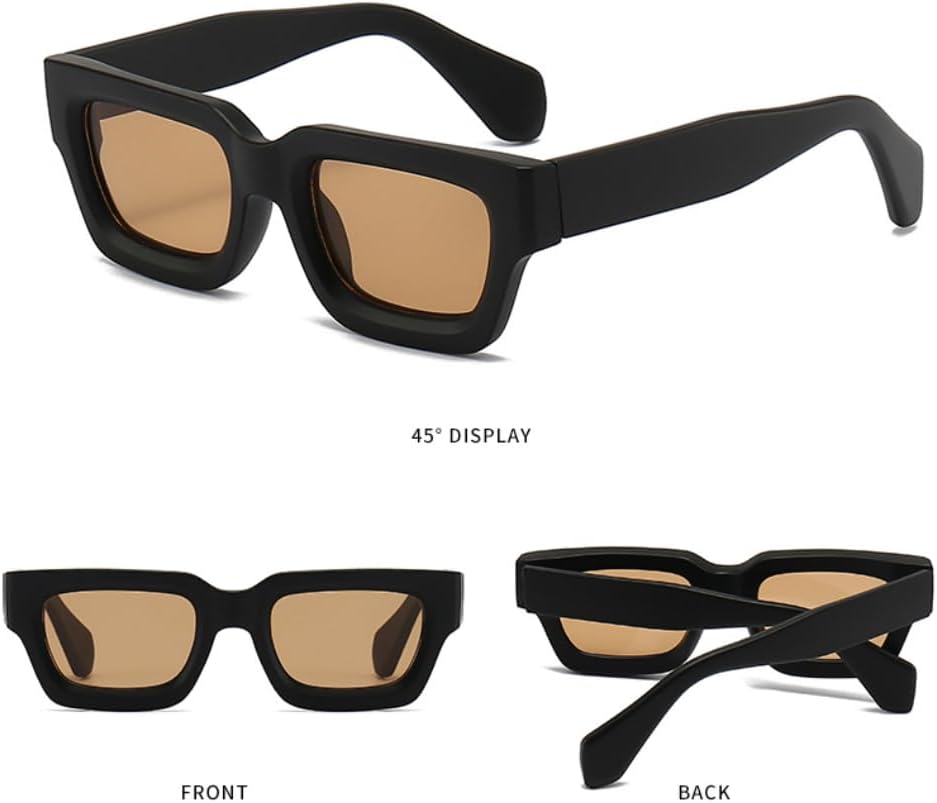 Модные квадратные солнцезащитные очки для женщин и мужчин, линзы из поликарбоната с защитой от УФ-излучения, стильный ретро-дизайн, доступны в различных цветах Generic, Sand Black
Модные квадратные солнцезащитные очки для женщин и мужчин, линзы из поликарбоната с защитой от УФ-излучения, стильный ретро-дизайн, доступны в различных цветах Generic, Sand Black