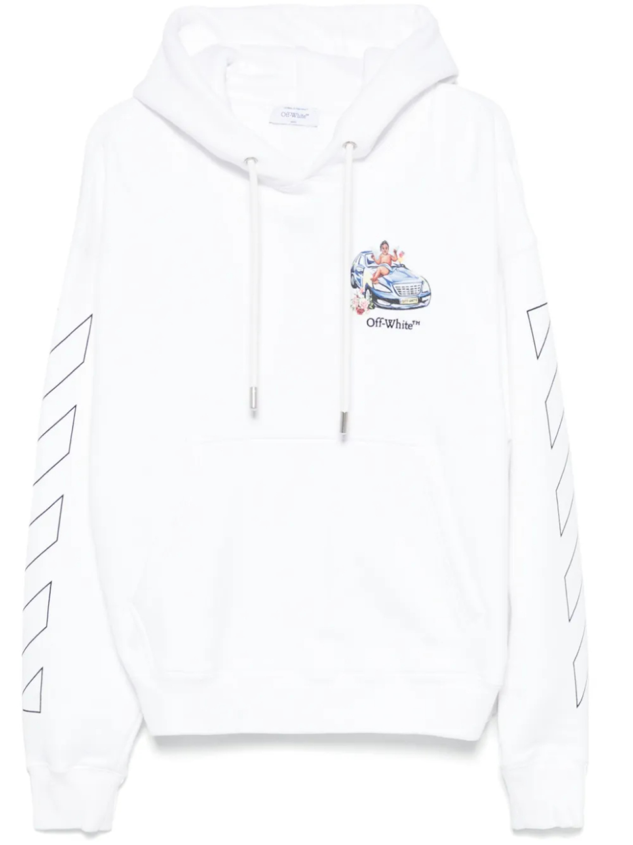 Off-White худи с вышитым логотипом, белый
Off-White худи с вышитым логотипом, белый