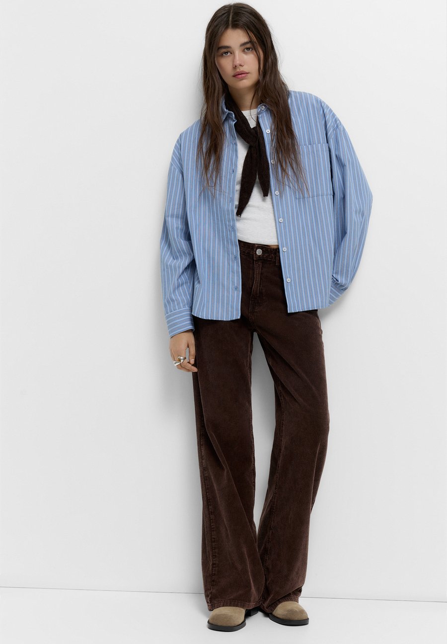 Блуза PULL&BEAR STRIPED WITH FRONT POCKET, Light Blue
Блуза PULL&BEAR STRIPED WITH FRONT POCKET, Light Blue