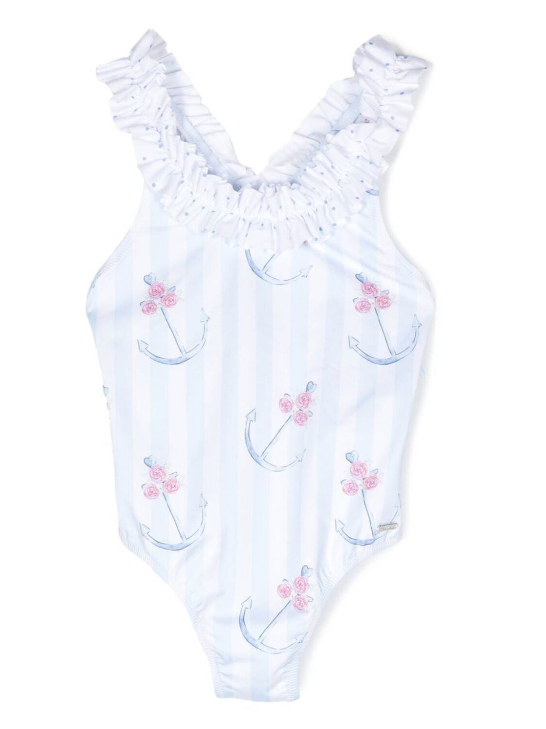 Купальник с графичным принтом и оборками Patachou, синий
Купальник с графичным принтом и оборками Patachou, синий