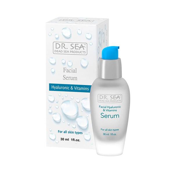 Мультивитаминная сыворотка с гиалуроновой кислотой для лица, 30 мл Dr.Sea Basic
Мультивитаминная сыворотка с гиалуроновой кислотой для лица, 30 мл Dr.Sea Basic