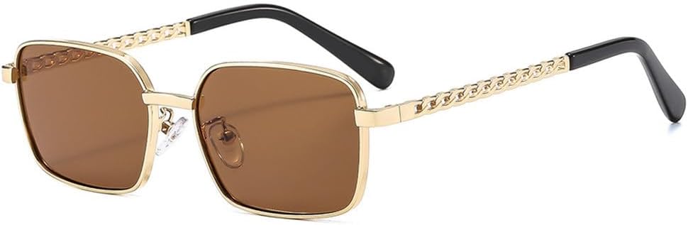 Ретро-солнцезащитные очки в металлической оправе для женщин, модные очки с прозрачными линзами цвета океана, защита от УФ-излучения UV400 для мужчин HVTVTLA, Golden Tea
Ретро-солнцезащитные очки в металлической оправе для женщин, модные очки с прозрачными линзами цвета океана, защита от УФ-излучения UV400 для мужчин HVTVTLA, Golden Tea