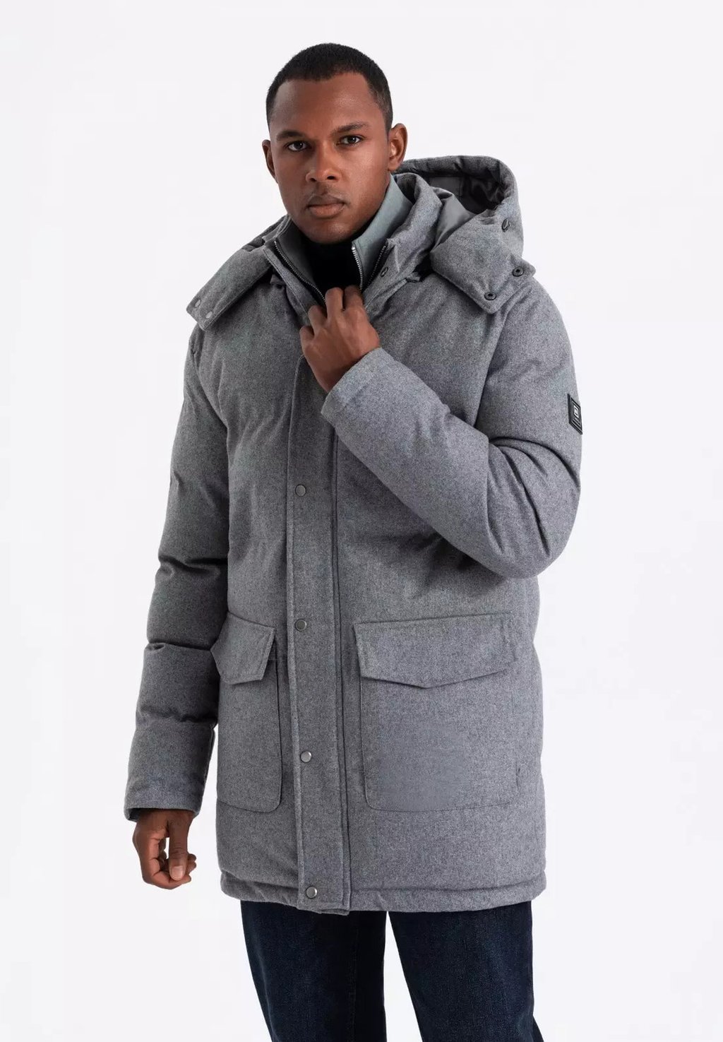 Парка Cappotto invernale Ombre, пятнистый серый
Парка Cappotto invernale Ombre, пятнистый серый