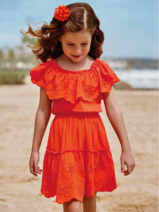Летнее платье Mayoral, оранжевый
Летнее платье Mayoral, оранжевый