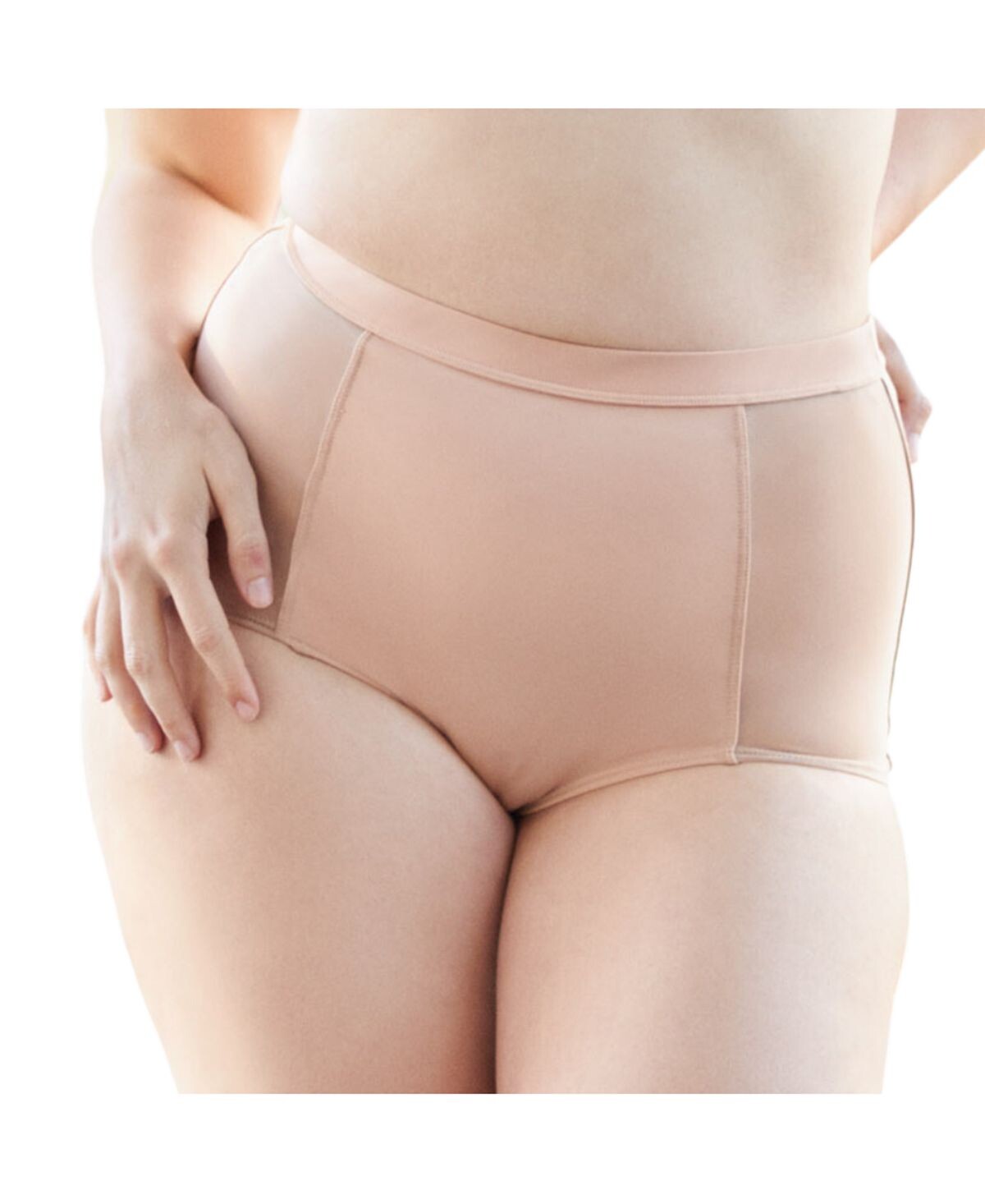 Короткие трусики телесного цвета с высокой талией Naked Rebellion
Короткие трусики телесного цвета с высокой талией Naked Rebellion