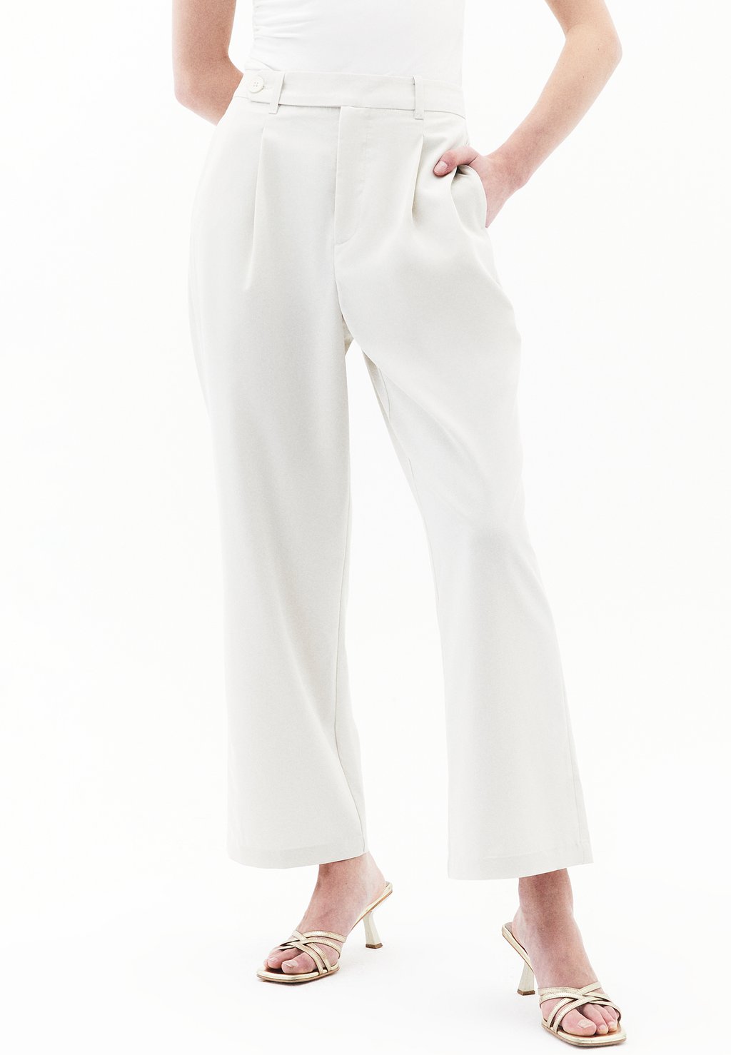 Брюки OXXO, кремовый 
Брюки OXXO, кремовый