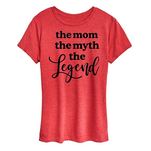 Футболка с принтом Women's mom myth legend Unbranded, Heather Red
Футболка с принтом Women's mom myth legend Unbranded, Heather Red