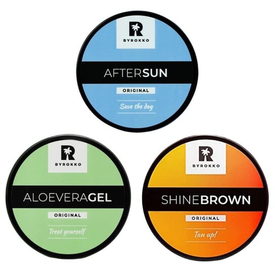 Набор косметики для загара 3в1, 3 шт. Byrokko
Набор косметики для загара 3в1, 3 шт. Byrokko