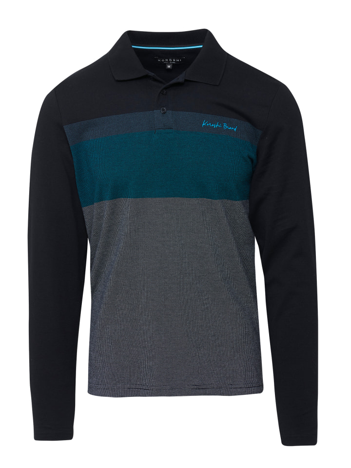 Рубашка-поло с длинными рукавами ЧЕРНОГО цвета KOROSHI, Черный, Рубашка-поло с длинными рукавами ЧЕРНОГО цвета KOROSHI
Рубашка-поло с длинными рукавами ЧЕРНОГО цвета KOROSHI, Черный, Рубашка-поло с длинными рукавами ЧЕРНОГО цвета KOROSHI
