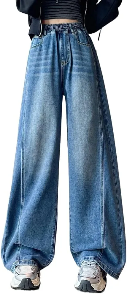 Джинсы LAFOURAM для женщин с эластичным поясом, широкие, светлая стирка
Джинсы LAFOURAM для женщин с эластичным поясом, широкие, светлая стирка