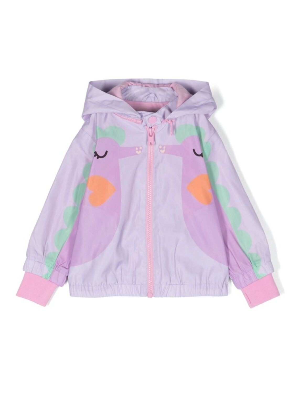 Stella McCartney Kids бомбер с капюшоном и принтом, фиолетовый
Stella McCartney Kids бомбер с капюшоном и принтом, фиолетовый