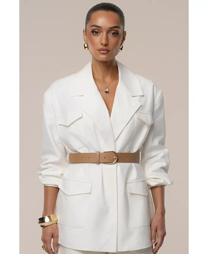 Женский блейзер точного кроя Jluxlabel, слоновая кость/кремовый
Женский блейзер точного кроя Jluxlabel, слоновая кость/кремовый