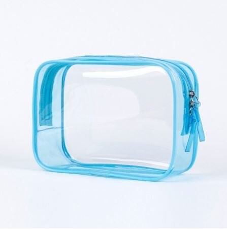 Косметичка Прозрачная Вместительная ПВХ Водонепроницаемая Большая Синяя Deni Carte
Косметичка Прозрачная Вместительная ПВХ Водонепроницаемая Большая Синяя Deni Carte