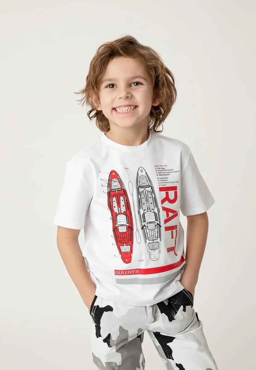 Футболка Гулливер, с удлиненной спинкой Gulliver, белый
Футболка Гулливер, с удлиненной спинкой Gulliver, белый