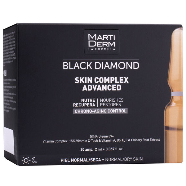 Питательная и восстанавливающая сыворотка для лица в ампулах, 30x2 мл Martiderm Black diamond
Питательная и восстанавливающая сыворотка для лица в ампулах, 30x2 мл Martiderm Black diamond