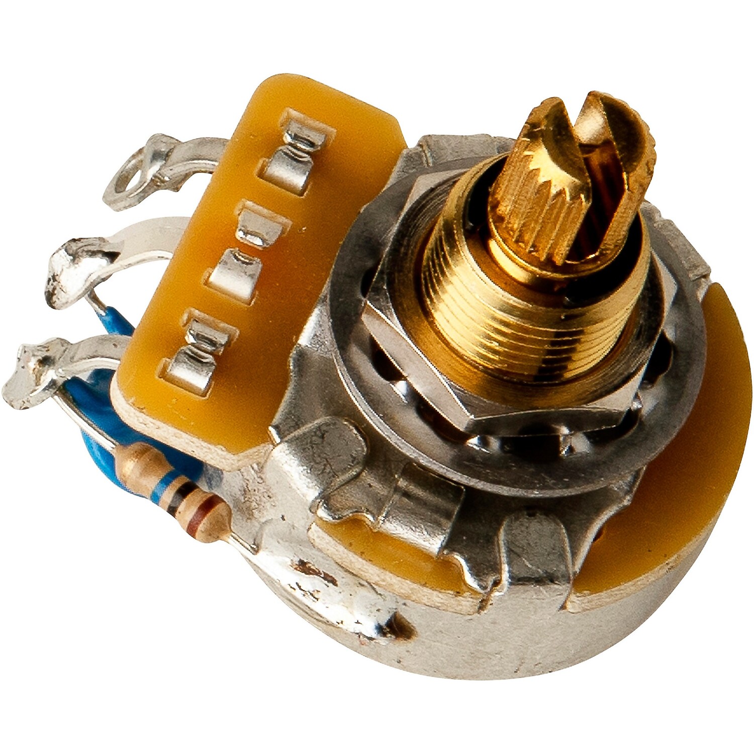 PRS 500K Потенциометр среднего вала с конденсатором 180 пФ, серебристый
PRS 500K Потенциометр среднего вала с конденсатором 180 пФ, серебристый