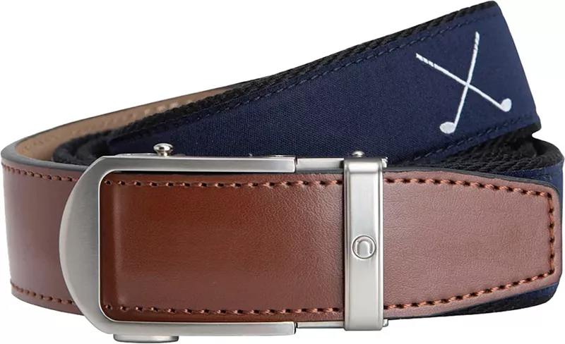 Мужской ремень Nexbelt для гольфа Hampton Tee Time, темно-синий
Мужской ремень Nexbelt для гольфа Hampton Tee Time, темно-синий