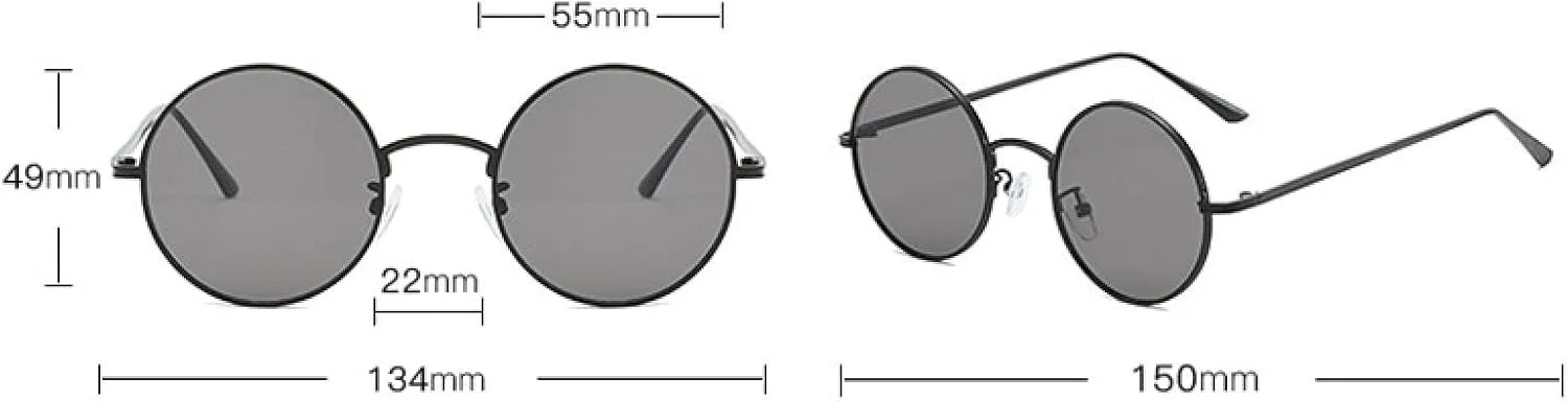 Классические мужские круглые солнцезащитные очки, женские солнцезащитные очки с металлической оправой и защитой от УФ-излучения UV400. Мужская мода VVTWSSW, Gold-pink
Классические мужские круглые солнцезащитные очки, женские солнцезащитные очки с металлической оправой и защитой от УФ-излучения UV400. Мужская мода VVTWSSW, Gold-pink