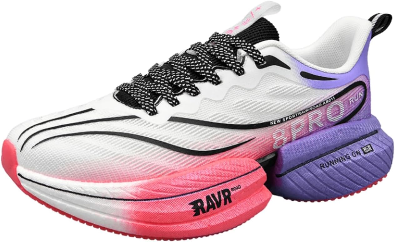 Мужские беговые кроссовки с углеродной пластиной, противоскользящие, с мягкой амортизирующей подошвой, профессиональная спортивная обувь для бега по шоссе, джоггинга и фитнеса Kpdwfms, сиреневый
Мужские беговые кроссовки с углеродной пластиной, противоскользящие, с мягкой амортизирующей подошвой, профессиональная спортивная обувь для бега по шоссе, джоггинга и фитнеса Kpdwfms, сиреневый