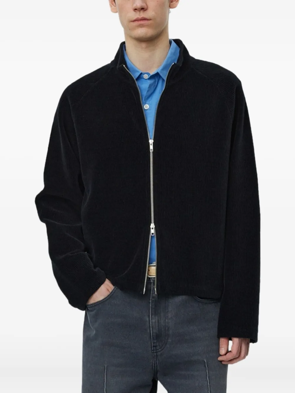 Кардиган на молнии mfpen, черный
Кардиган на молнии mfpen, черный