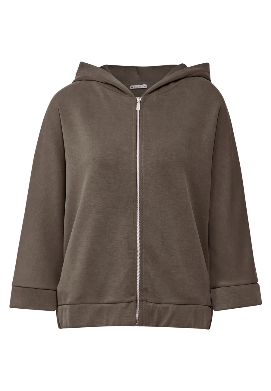 Толстовка с капюшоном на молнии STREET ONE, темно-коричневый
Толстовка с капюшоном на молнии STREET ONE, темно-коричневый