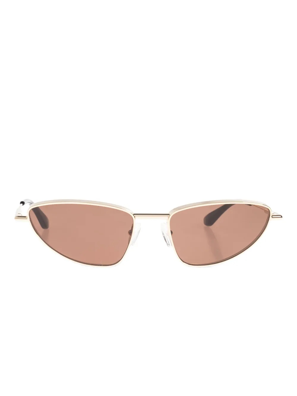 Солнцезащитные очки «кошачий глаз» с Т-образной оправой и мягкой оправой Alexander McQueen Eyewear, желтый
Солнцезащитные очки «кошачий глаз» с Т-образной оправой и мягкой оправой Alexander McQueen Eyewear, желтый