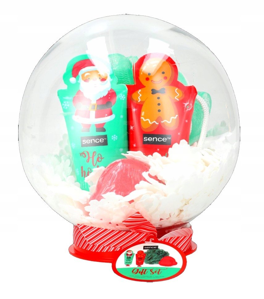 Рождественский подарочный набор Sence Санта Клаус 4 шт. Косметика Снежный шар
Рождественский подарочный набор Sence Санта Клаус 4 шт. Косметика Снежный шар