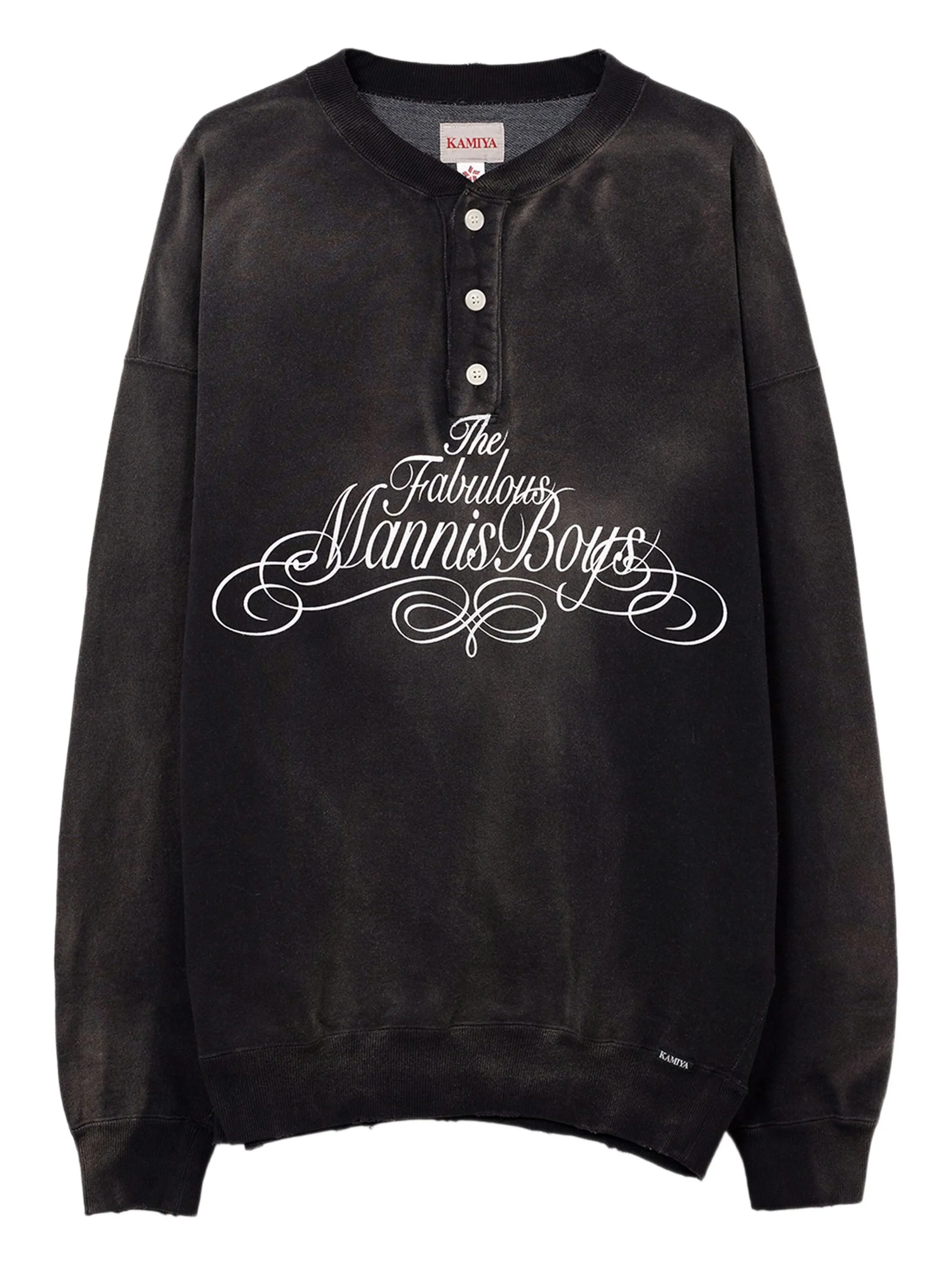 Толстовка Henry с эффектом потертости Kamiya, черный
Толстовка Henry с эффектом потертости Kamiya, черный