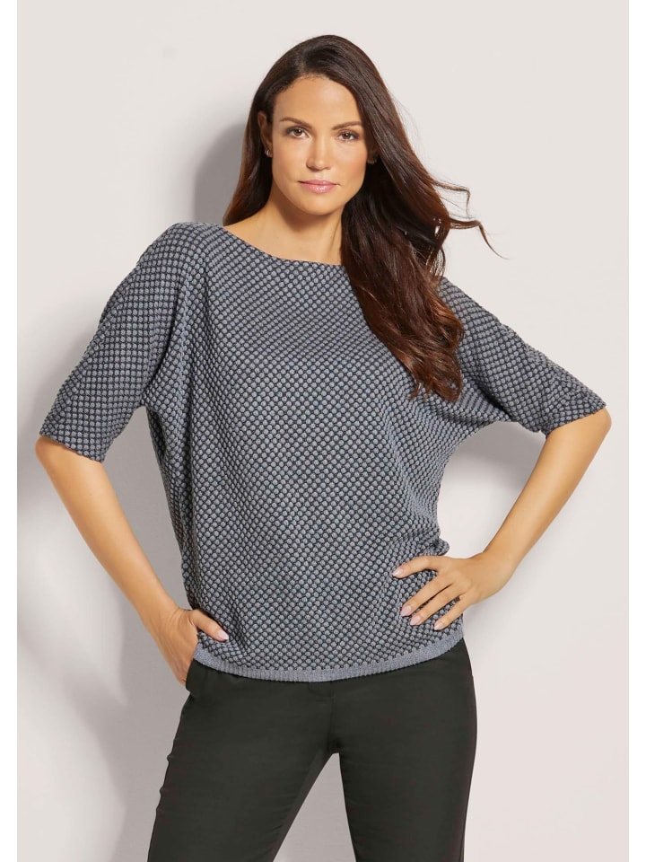 MADELEINE Толстовка с рукавами «летучая мышь» черно-серого цвета
MADELEINE Толстовка с рукавами «летучая мышь» черно-серого цвета