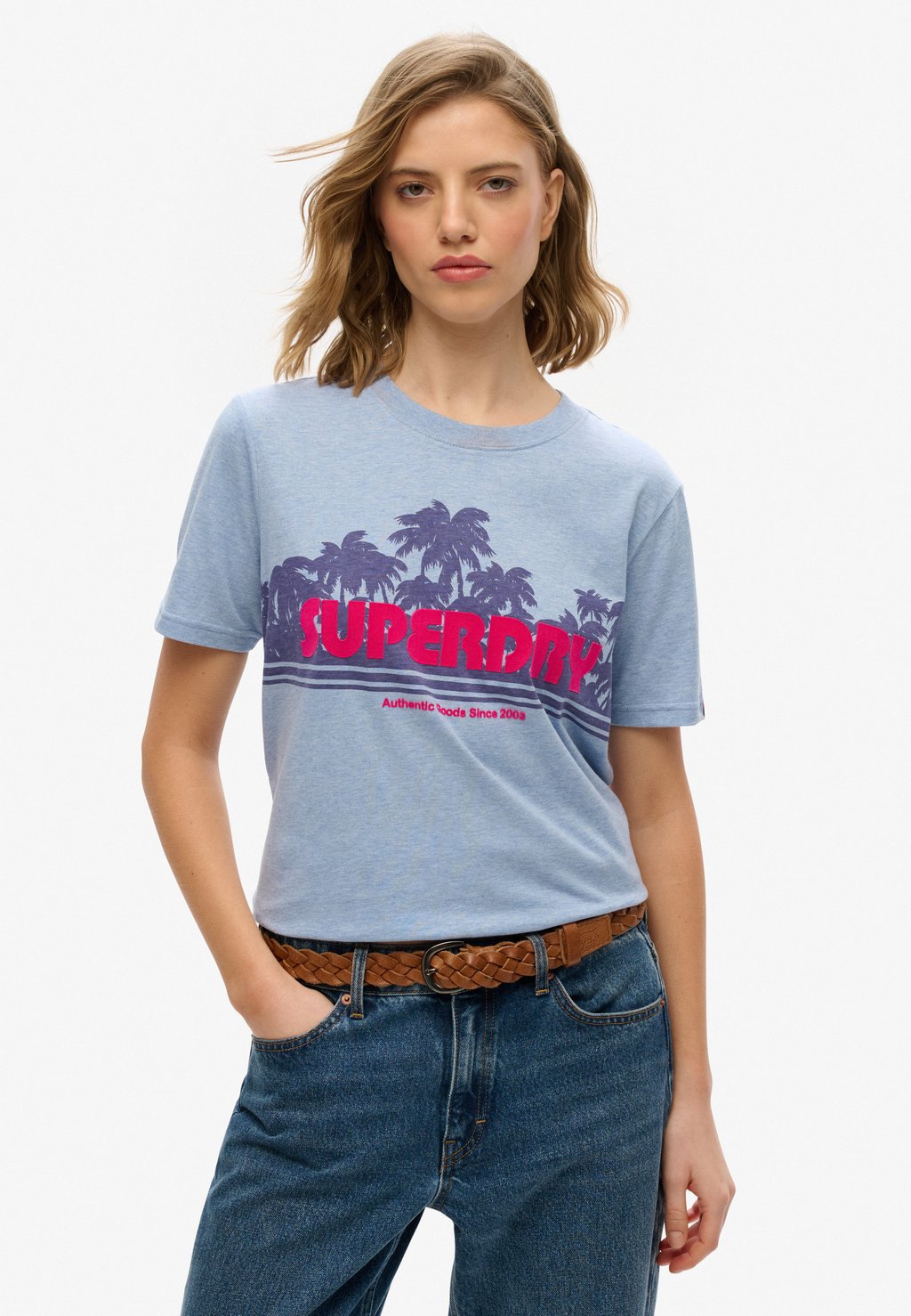 Футболка с принтом RELAXED Superdry, синий
Футболка с принтом RELAXED Superdry, синий