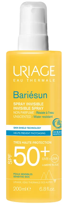 Bariesun Spf50+ Спрей S/Духи Uriage
Bariesun Spf50+ Спрей S/Духи Uriage