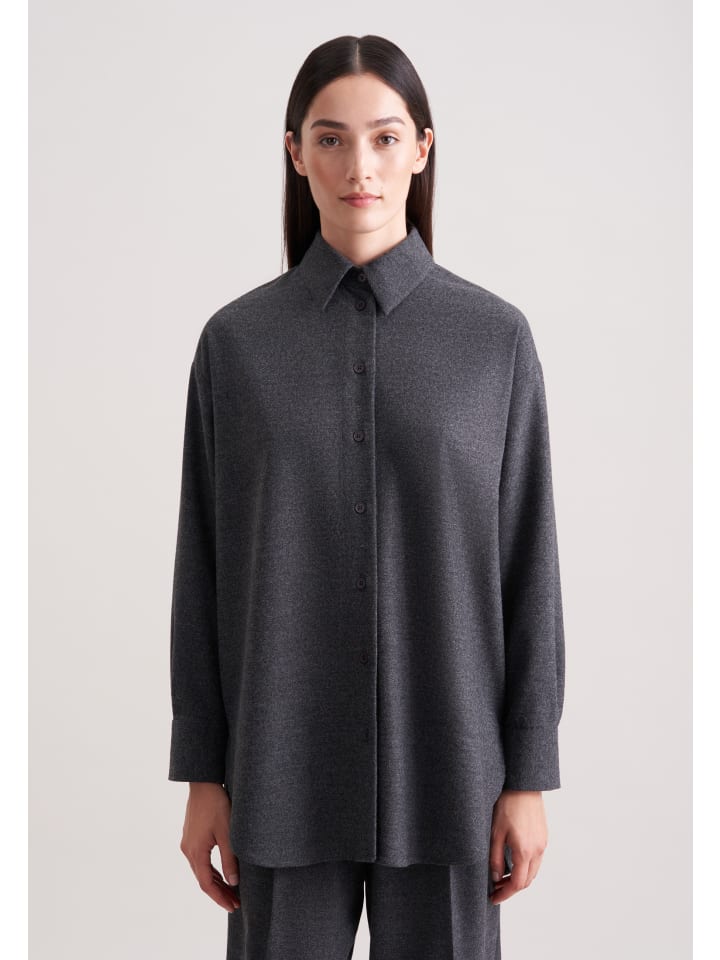 Блузка свободного кроя серого цвета Seidensticker
Блузка свободного кроя серого цвета Seidensticker