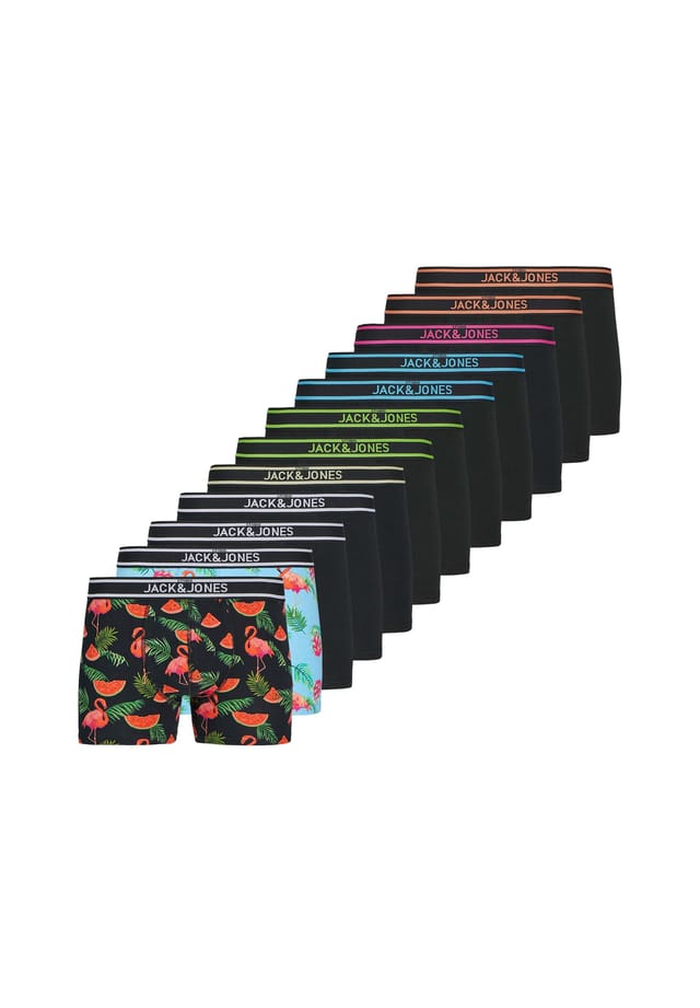 Боксеры-Шорты упаковка 12 шт. - трусы-боксеры jacwatermelon упаковка 12 шт. хлопковая смесь Jack & Jones, мультиколор
Боксеры-Шорты упаковка 12 шт. - трусы-боксеры jacwatermelon упаковка 12 шт. хлопковая смесь Jack & Jones, мультиколор