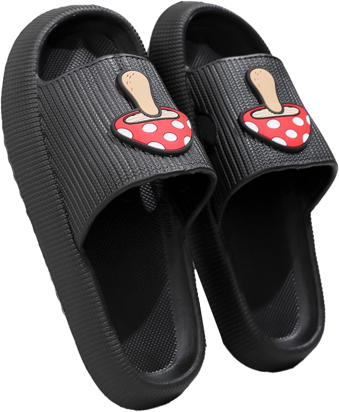 Тапочки oukisam для женщин и мужчин, толстая подошва, ультра-удобные, как облако, летние пляжные шлепанцы, тапочки для ванной с противоскользящей подошвой, черный
Тапочки oukisam для женщин и мужчин, толстая подошва, ультра-удобные, как облако, летние пляжные шлепанцы, тапочки для ванной с противоскользящей подошвой, черный