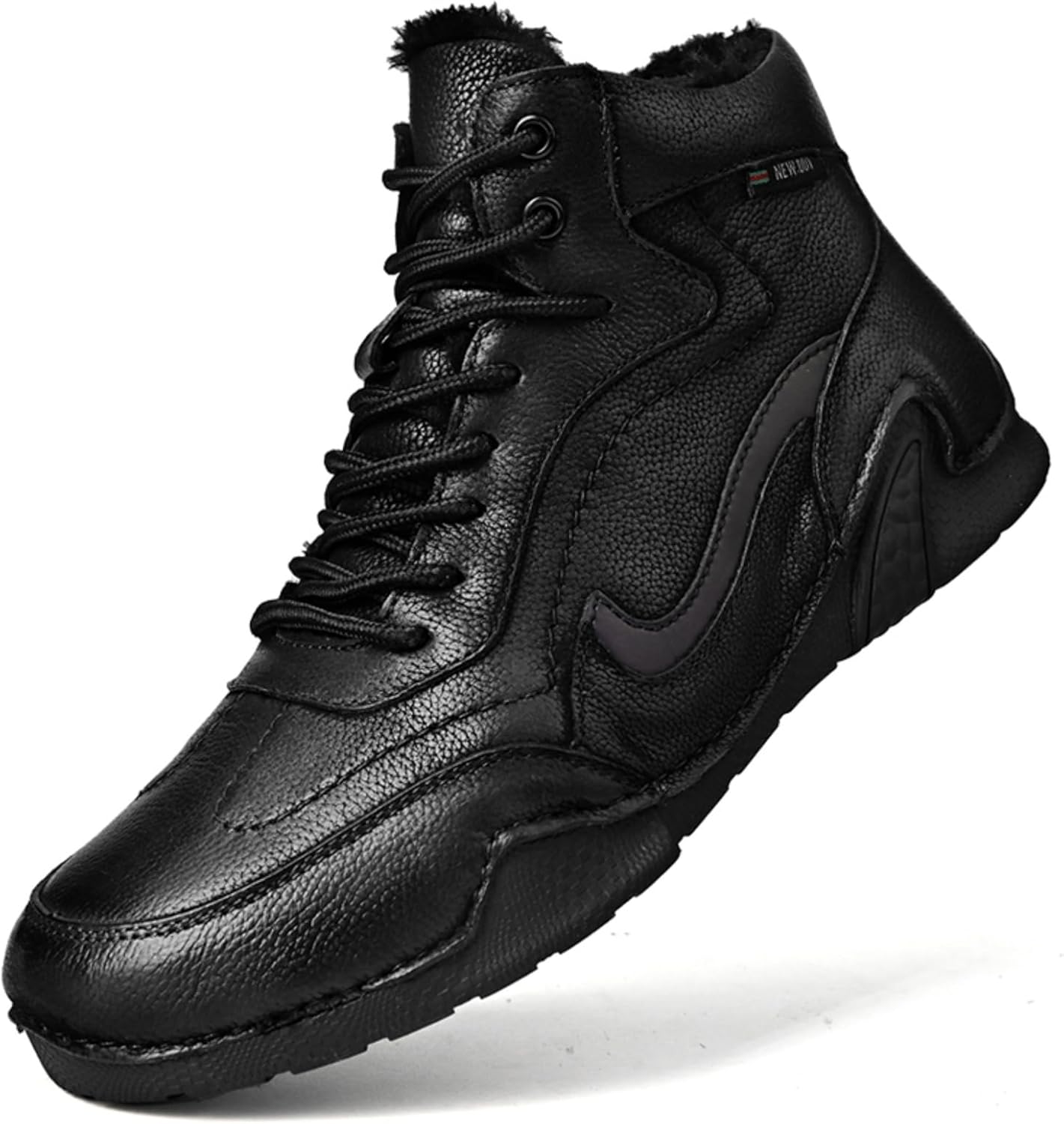 Мужские высокие ботинки из натуральной кожи, модные шнурованные кроссовки с амортизирующей подошвой, термоподкладкой, удобные, противоскользящие, для прогулок, путешествий, поездок Yrzhgdl, черный
Мужские высокие ботинки из натуральной кожи, модные шнурованные кроссовки с амортизирующей подошвой, термоподкладкой, удобные, противоскользящие, для прогулок, путешествий, поездок Yrzhgdl, черный