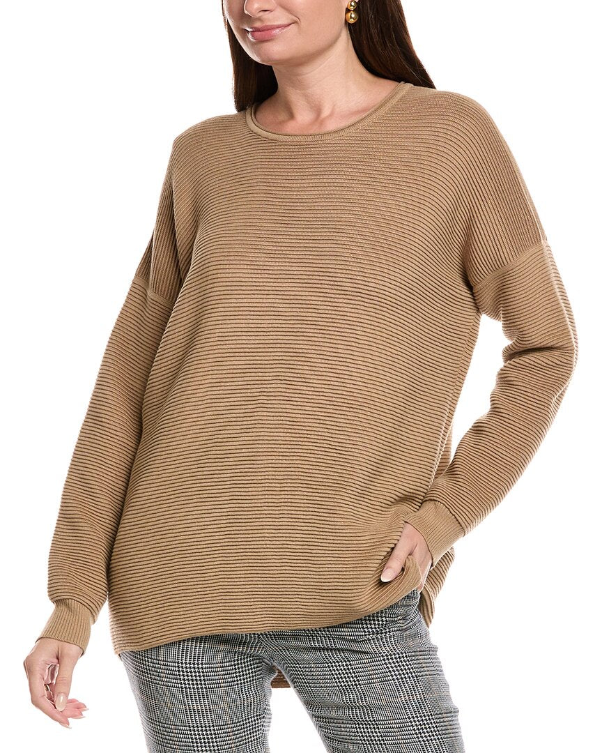 Туника с круглым вырезом от EILEEN FISHER, коричневый 
Туника с круглым вырезом от EILEEN FISHER, коричневый