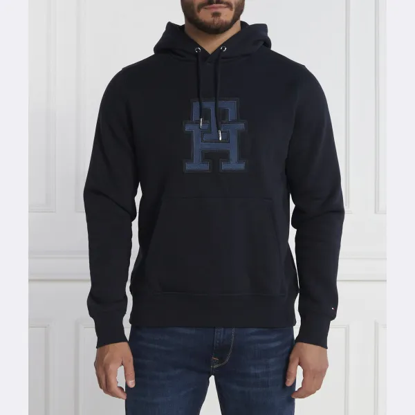 Толстовка с капюшоном стандартного кроя и аппликацией с монограммой Tommy Hilfiger, синий
Толстовка с капюшоном стандартного кроя и аппликацией с монограммой Tommy Hilfiger, синий