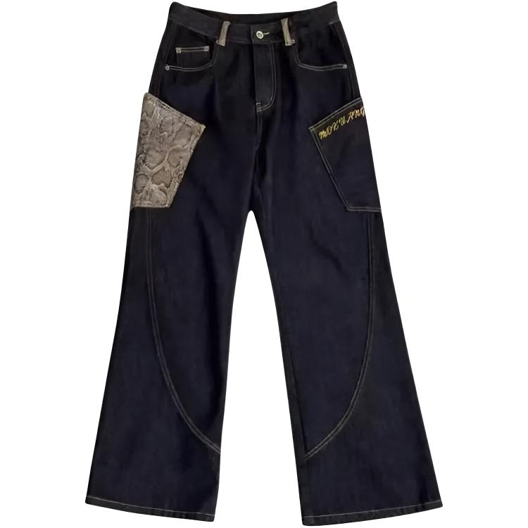 ZIAREL Джинсы Unisex Black Moderate Wide Leg
ZIAREL Джинсы Unisex Black Moderate Wide Leg